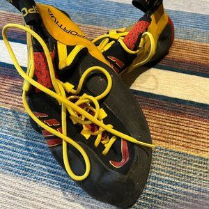 La Sportiva Genius Rock Climbing Shoes Sz 42